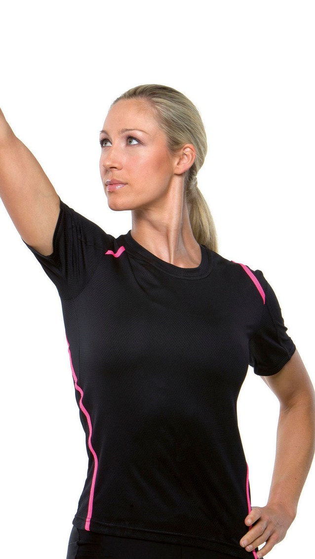 GAMEGEAR Cooltex Funktionsshirt Sport Fitness T-Shirt Kurzarm Damen XS S M L XL  